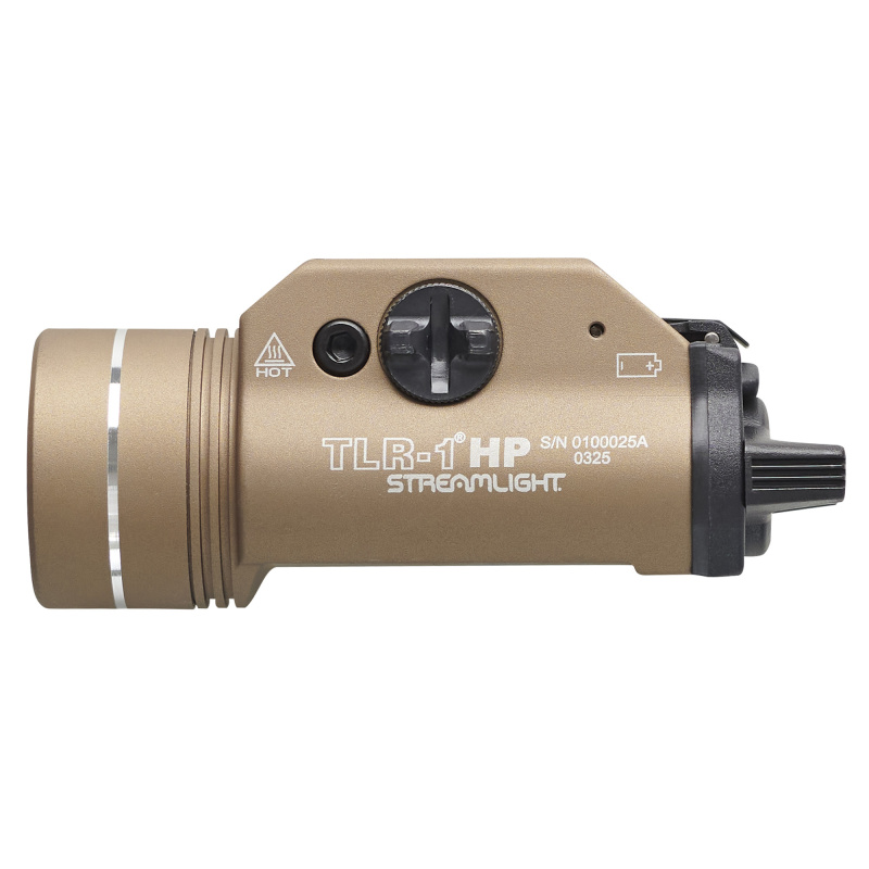TLR-1 HP, Weaponlight, 1,000 Lumens, Fits GLOCK Pattern and 1913 Rails, Flat Dark Earth 59151