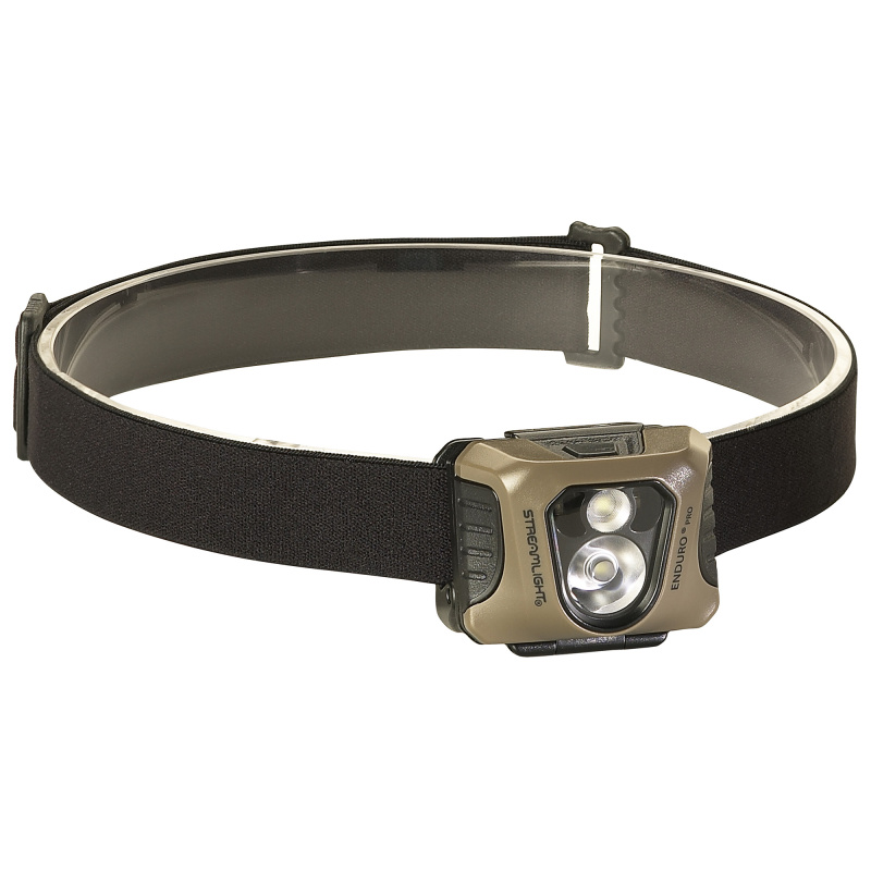 Enduro Pro, Headlamp, Green C4 LED 200 Lumens, Three AAA Batteries, Coyote Brown Finish 61425