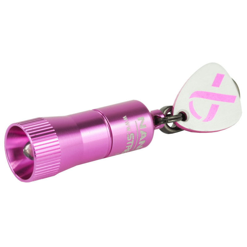 Nano Key Chain Light 10 Lumens 1.47 Inches Pink