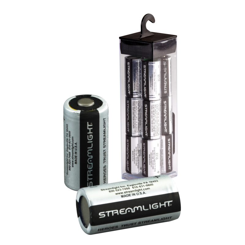 CR123A Lithium Batteries Twelve Pack