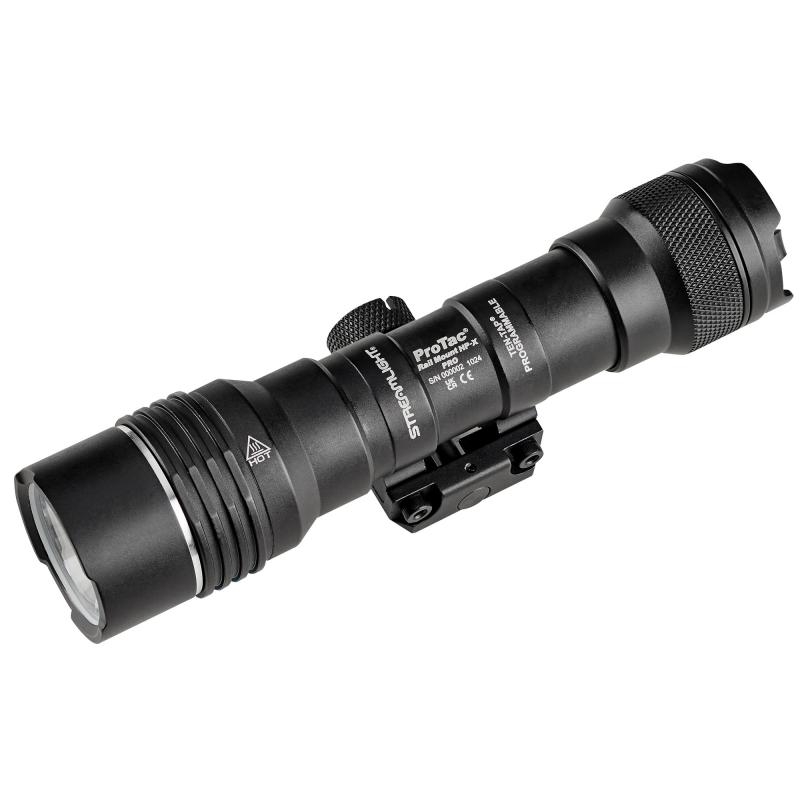 ProTac Rail Mount HP-X Pro, 800 Lumens, 105,000 Candela, Black, Includes Mounting Hardware, M-LOK Mount, Momentary Switch, (1) SL-B26 Battery Pack, and USB Cord 89016