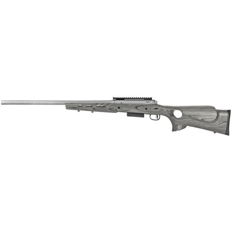 220 Slug, Bolt Acton Shotgun, 20 Gauge 3" Chamber, 22" Rifled Barrel, Stainless Steel Barrel and Action, Gray Laminate Thumbhole Stock, 2Rd, Right Hand 22314
