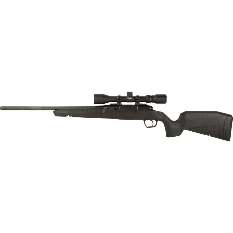 Axis XP, Bolt Action Rifle, 400 Legend, 20" Sporter Contour Barrel, Matte Finish, Black, Polymer Stock, 1 Magazine, 4 Rounds, Includes 3-9x40 Scope 32008