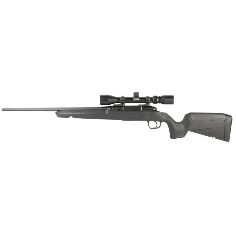 Axis XP Compact, Bolt Action Rifle, 308 Winchester, 20" Sporter Contour Barrel, Matte Finish, Black, Polymer Stock, 1 Magazine, 4 Rounds, Includes 3-9x40 Scope 32027