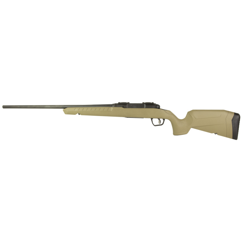 Axis II, Bolt Action Rifle, 223 Remington, 22" Sporter Contour Barrel, Matte Finish, Black, Flat Dark Earth Polymer Stock, 1 Magazine, 4 Rounds 32048