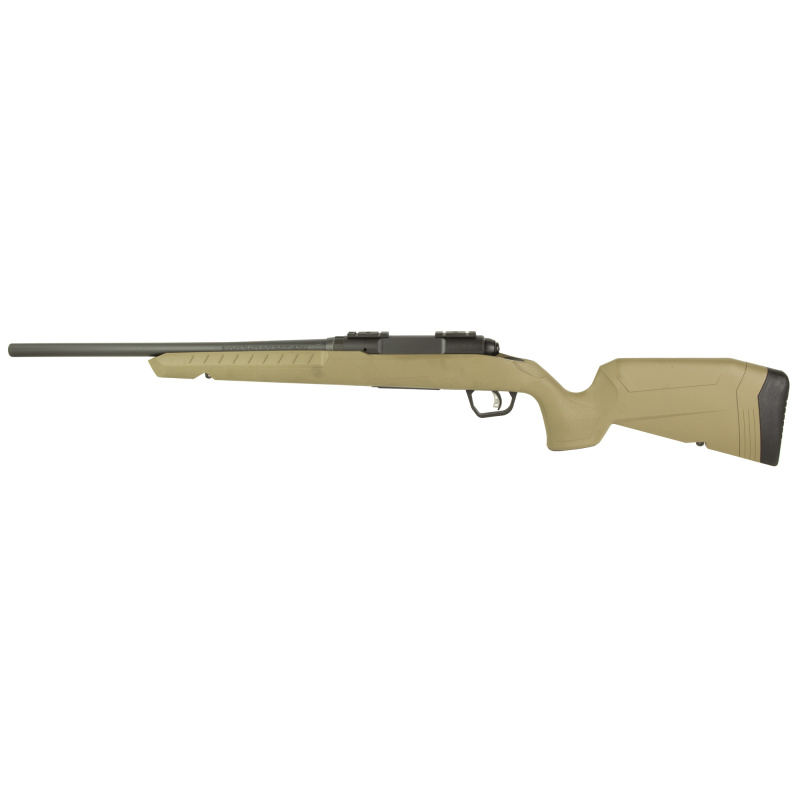 Axis II, Bolt Action Rifle, 350 Legend, 18" Sporter Contour Barrel, Matte Finish, Black, Flat Dark Earth Polymer Stock, 1 Magazine, 4 Rounds 32054