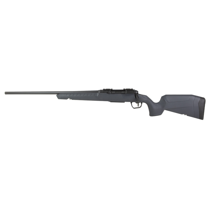 Axis 2, Bolt-Action Rifle, 6.5 Creedmoor, 22" Sporter Barrel, Matte Finish, Black, Gray Polymer Stock, 4 Rounds, 1 Magazine, Left Hand 32096