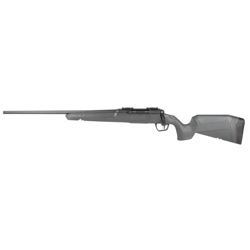 Axis II, Bolt Action Rifle, 308 Winchester, 22" Sporter Contour Barrel, Matte Finish, Black, Gray Polymer Stock, 1 Magazine, 4 Rounds, Left Hand 32098