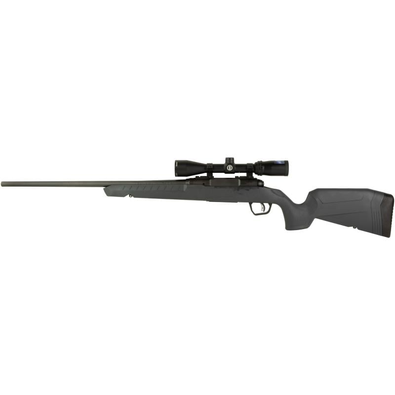 Axis II XP, Bolt Action Rifle, 223 Remington, 22" Sporter Contour Barrel, Matte Finish, Black, Gray Polymer Stock, 1 Magazine, 4 Rounds, Includes 3-9x40 Scope 32171
