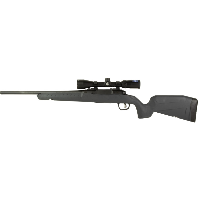 Axis II XP, Bolt Action Rifle, 350 Legend, 18" Sporter Contour Barrel, Matte Finish, Black, Gray Polymer Stock, 1 Magazine, 4 Rounds, Includes 3-9x40 Scope 32177