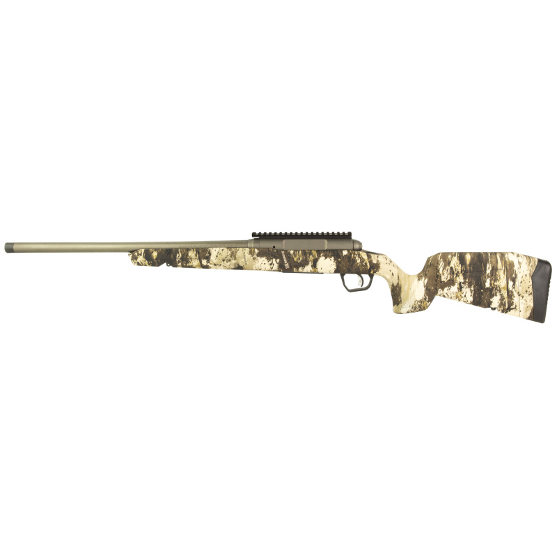 Axis II Pro, Bolt Action Rifle, 400 Legend, 20" Threaded Barrel, Cerakote Finish, Flat Dark Earth, Western Camo Synthetic Stock, 1 Magazine, 4 Rounds 32322