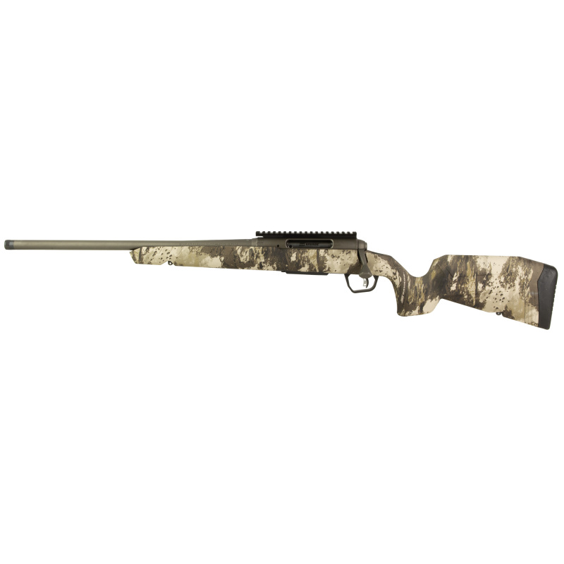 Axis 2 Pro, Bolt Action Rifle, 6.5 Creedmoor, 20" Threaded Barrel, 5/8X24 Thread Pitch, Cerakote Finish, Flat Dark Earth, Western Camo Synthetic Stock, 1 Magazine, 4 Rounds, Left Hand 32329