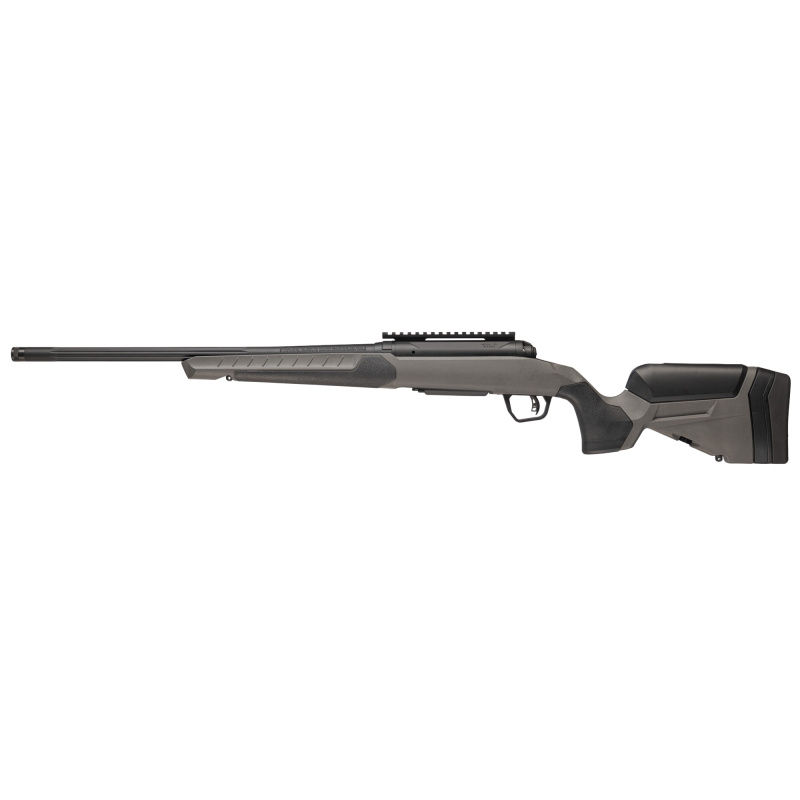 110 Core Hunter, Bolt Action Rifle, 6.5PRC, 22" Straight Futed Barrel, Threaded, Cerakote Finish, Black, Synthetic Flat Dark Gray Stock, 2 Rounds, 1 Magazine 32537