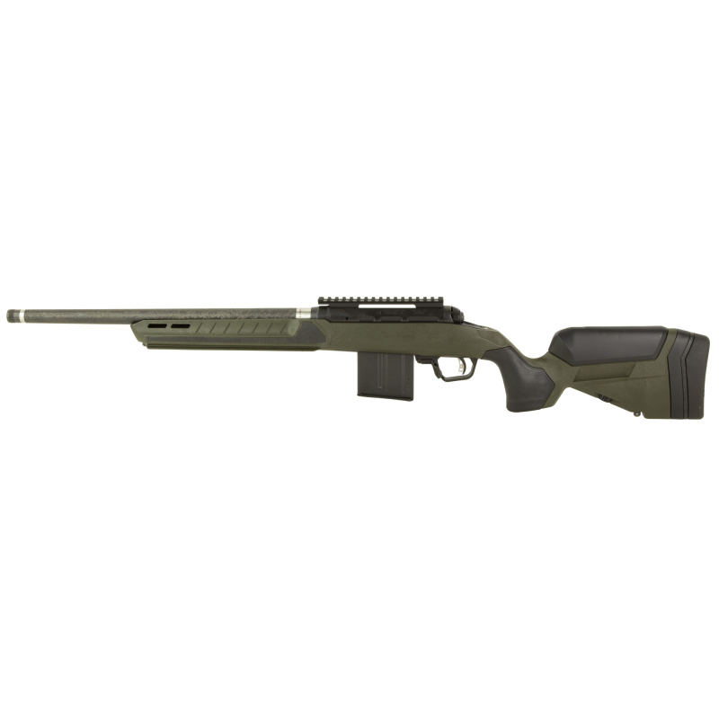 110 Ultralight Predator, Bolt Action Rifle, 6MM ARC, 18" Carbon Fiber Barrel, Threaded, Carakote Finish, Blackout, Hunter Green Synthetic Stock, 10 Rounds, 1 Magazine 32660