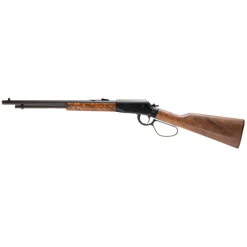 Revel Classic, Lever Action, 17 HMR, 18" Carbon Steel Barrel, Medium Profile, Satin Finish, Black, Oversize Loop, Adjustable Sights, Walnut Stock, 9 Rounds 46200