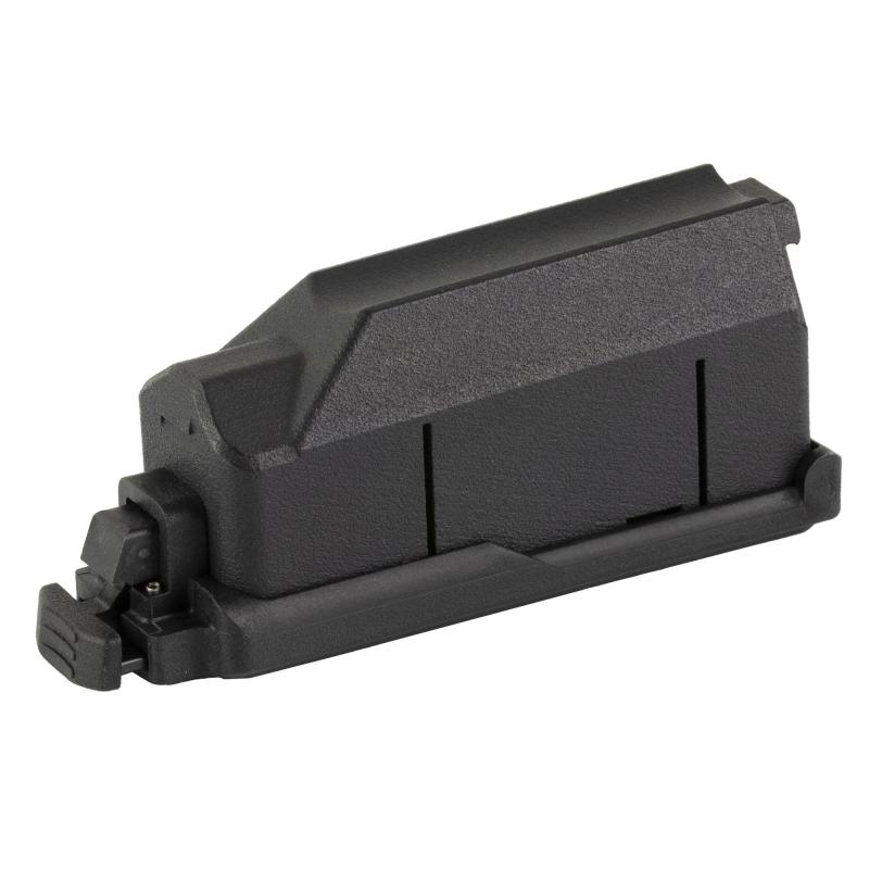 Single Shot Adapter, Integral Latch, Fits Savage Short Action Axis, Axis II, 110 Ultralite & 110 Apex, Polymer Construction, Black 56306