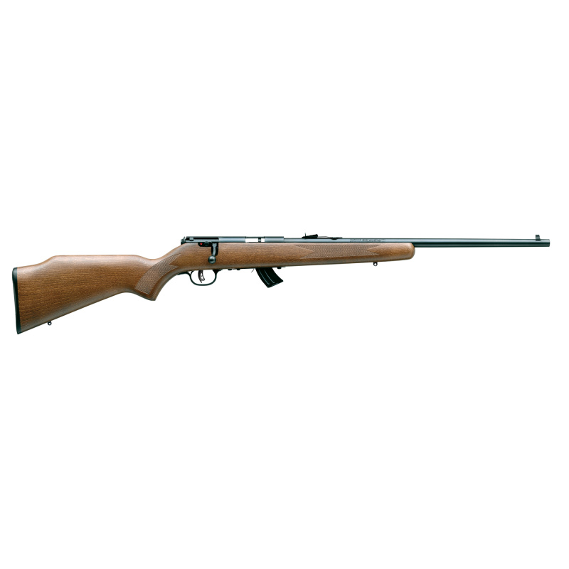 Mark II G Youth .22 Long Rifle 19 Inch Barrel Satin Blue Finish Walnut Stained Hardwood Stock AccuTrigger 10 Round
