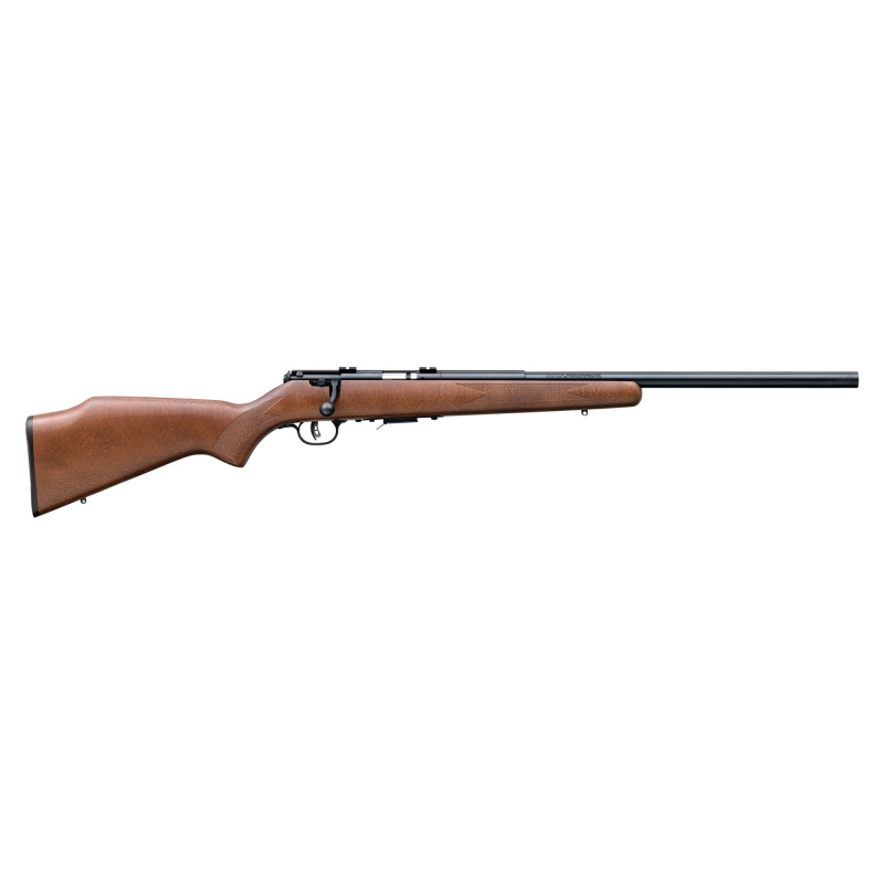 Model 93R17 GV .17 HMR 21 Inch Barrel Satin Blue Finish Walnut Stained Wood Stock AccuTrigger 5 Round