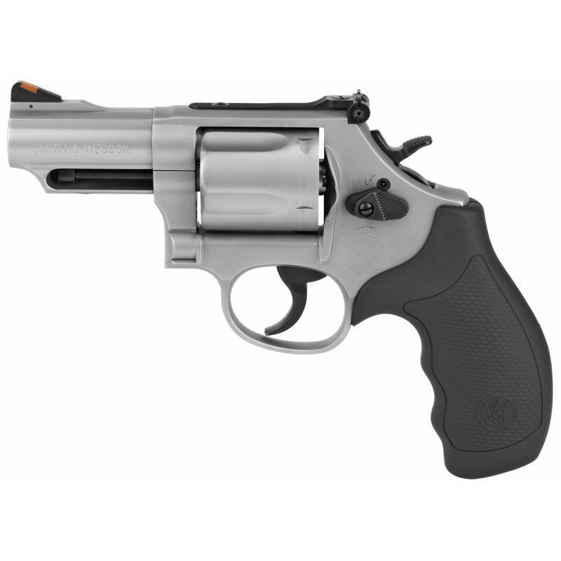Model 69 Combat Magnum |.44 Magnum 2.75 Inch Stainless Steel Barrel Adjustable Rear Sight Black Synthetic Grip 5 Round