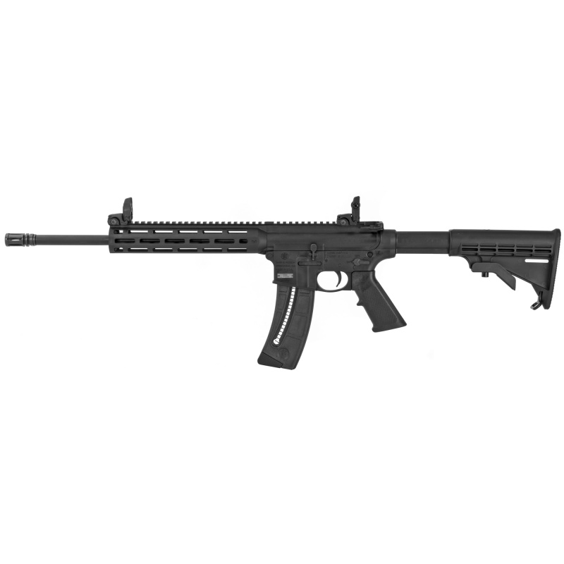 M&P 15-22 Sport | .22 Long Rifle 16.5 Inch Barrel Folding MBUS Sights Matte Black Finish 25 Round