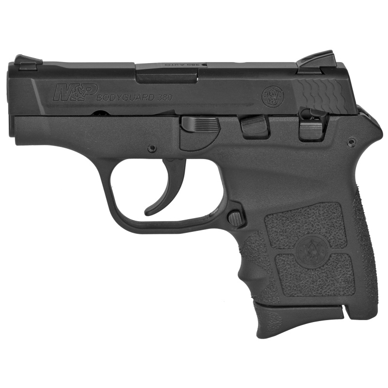 M&P Bodyguard .380 ACP 2.75 Inch Barrel Matte Black Finish Polymer Frame Manual Thumb Safety 6 Round