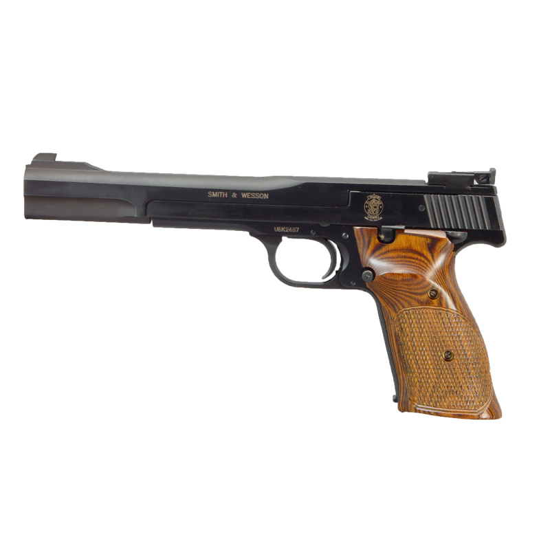 Model 41 Target Pistol .22 Long Rifle 7 Inch Barrel Single Action Adjustable Sights Blue Finish 10 Round
