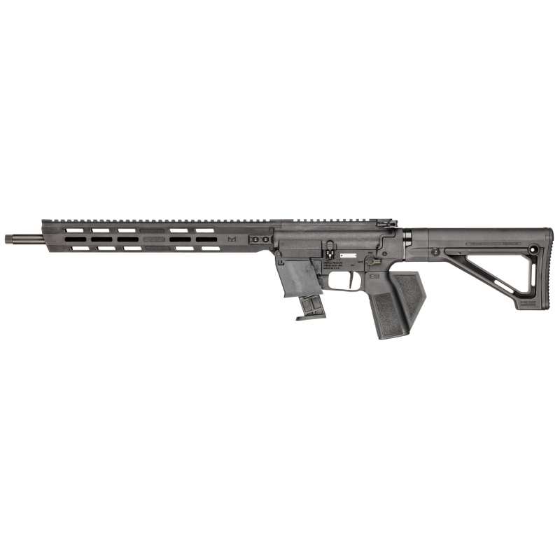 Response, California Compliant, Semi-automatic Rifle, AR, 9MM, 16.5" Barrel with Oxide Finish, Black, B5 Systems California Compliant Grip, Fixed Stock, Handguard with M-LOK Slots, Picatinny Style Rail, Optics Ready, 10 Rounds, 2 FLEXMAG Adaptors 13978