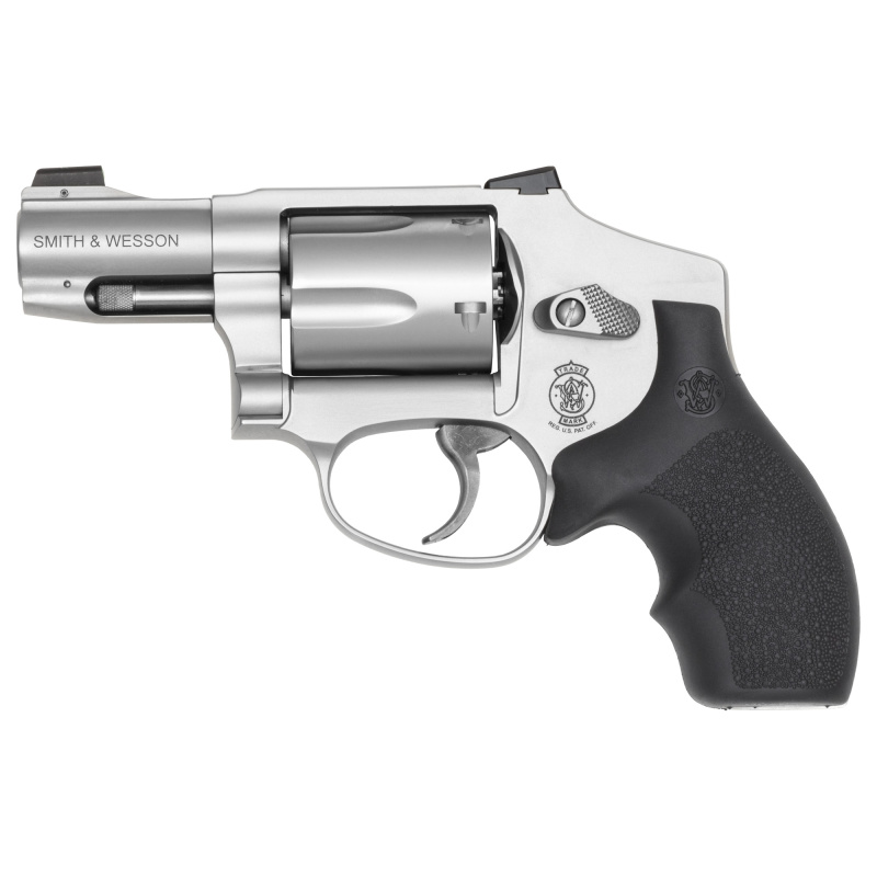 940-3, Revolver, Double Action Only, Small Frame, 9MM, 2.17" Barrel, Satin Finish, Silver, Rubber Grips, Front XS Night Sight with Black Rear, 5 Rounds, Includes 3 Moon Clips 14295