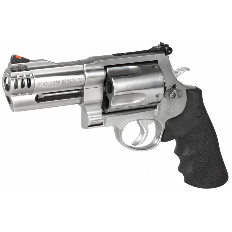 Model 500 | .500 Smith & Wesson Magnum 4 Inch Barrel Satin Stainless Finish Synthetic Grip 5 Round