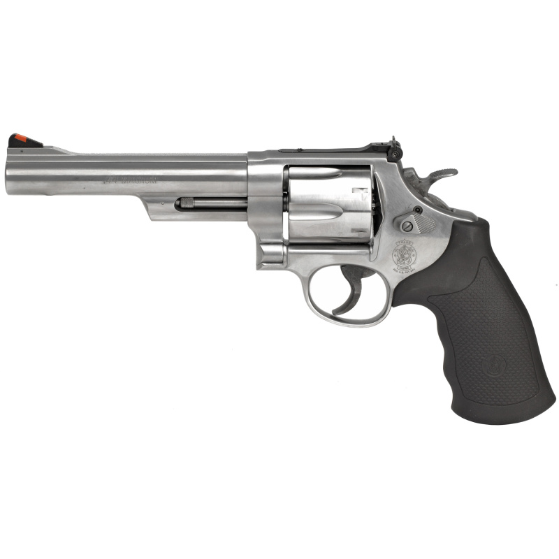 Model 629 .44 Magnum 6 Inch Barrel Satin Stainless Finish Adjustable Sight Internal Lock 6 Round