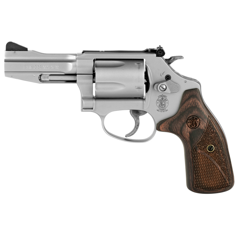 Model 60 Pro Series .357 Magnum/.38 S&W Special+P 3 Inch Barrel Matte Stainless Finish Laminate Wood Grip 5 Round