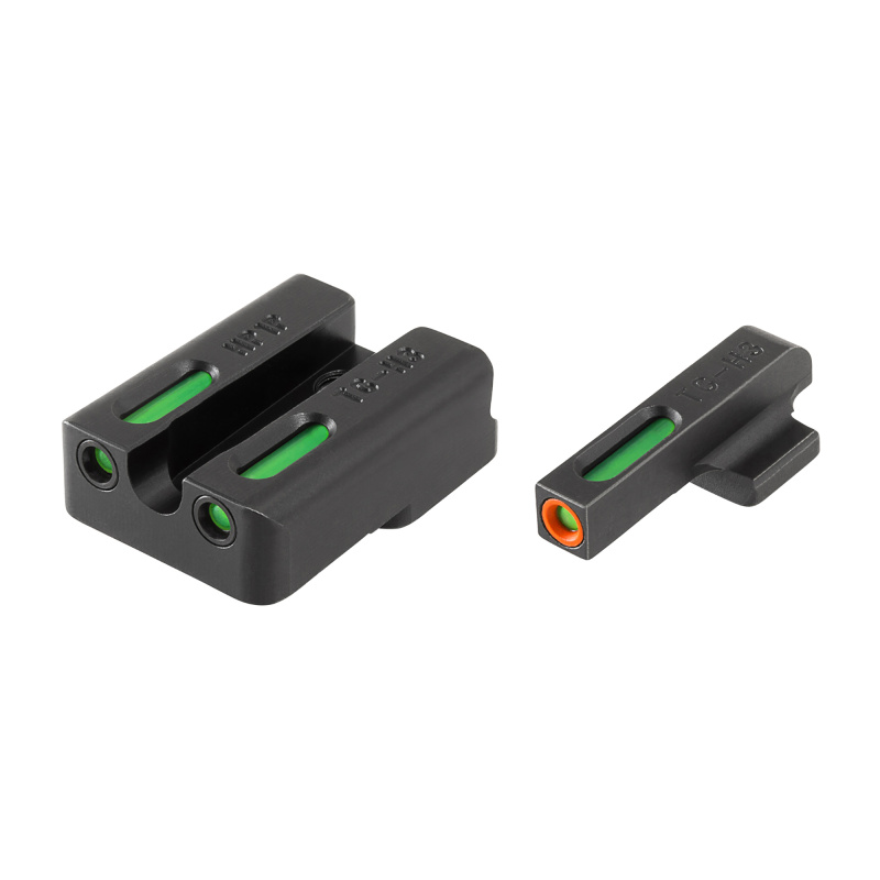 Brite-Site TFX Pro, Sight, Fits VP9,VP40,P30,P30SK,P30L,45 & 45TACTICAL (Including Compact), Tritium/Fiber-Optic, Day/Night Sight, 24/7 Brightness, Orange Ring on Front Sight TG13HP1PC