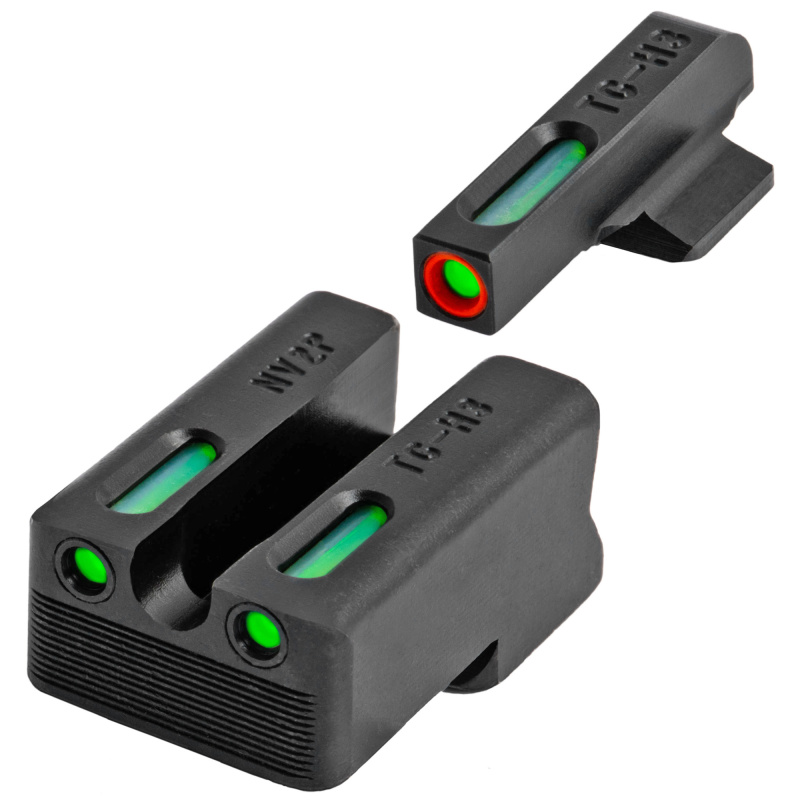 Novak TFX, Sight, Fits 1911 Pro, Tritium/Fiber-Optic, Day/Night Sight, Orange FS Ring TG13NV3PC