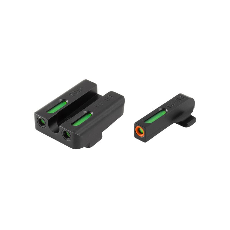 Brite-Site TFX Pro, Sight, Fits Springfield XD/XDM/XDS, Tritium/Fiber-Optic, Day/Night Sight, 24/7 Brightness, Orange Ring On Front Sight TG13XD1PC