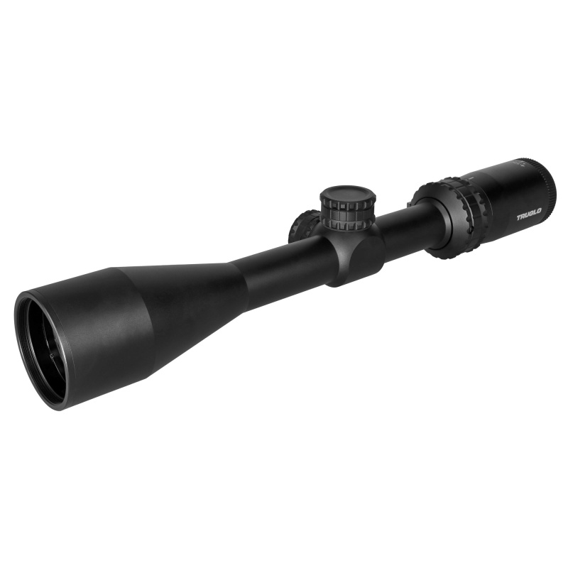 BUCKLINE, Rifle Scope, 4-12X Magnification, 42mm Objective, BDC Reticle, 1" Main Tube, Matte Finish, Black, Includes Medium Height Rings TG-TG8541PXB