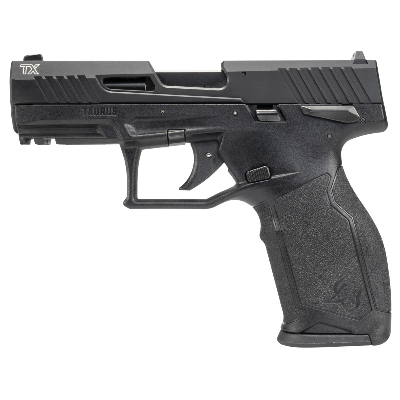 TX22, Semi-automatic, Polymer Frame Pistol, 22 LR, 4" Non Threaded Barrel, Black, Adjustable Sights, Manual Safety, 10 Rounds, 2 Magazines 1-2TX22341-10