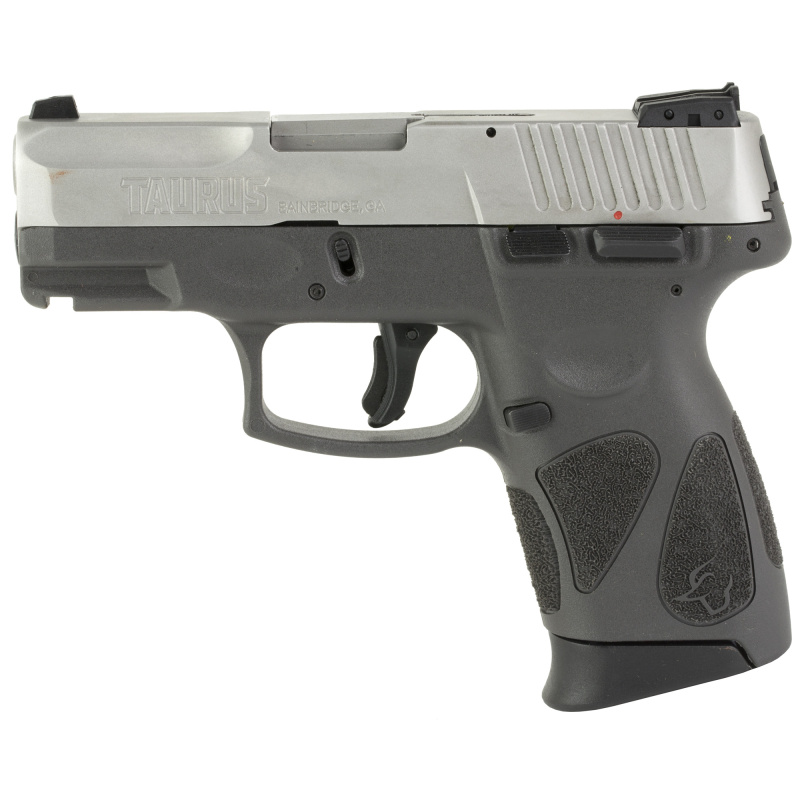 G2C, Compact Pistol, Striker Fired, 9MM, 3.2" Barrel, Gray Polymer Frame, Silver Slide, Adjustable Sights, 12 Rounds, 2 Magazines 1-G2C939-12C