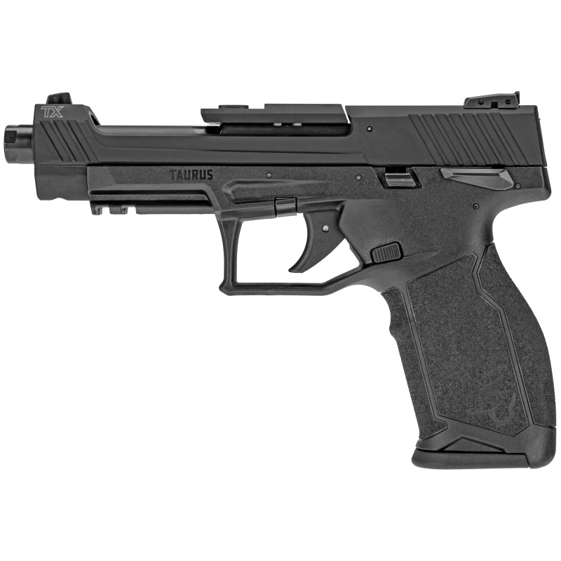 TX22 Competition, Semi-automatic, Striker Fired, 22 LR, 5.4" Barrel, Black Color, Polymer Frame, Manual Safety, Optics Ready, Blade Front/Adjustable Rear Sights, 16Rd, 3 Magazines 1-TX22C151