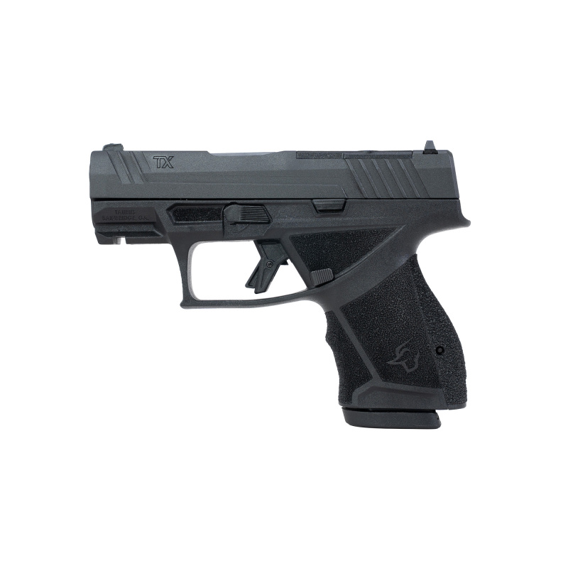 TX9, Striker Fired, Single Action Only, Semi-automatic, Sub-Compact, 9MM, 3.37" Barrel, Nitride Finish, Black, Drift Adjustable Rear Sight with Removable Front Sight, Optics Ready T.O.R.O. Slide, 10 Rounds, 2 Magazines 1-TX9SC431-10