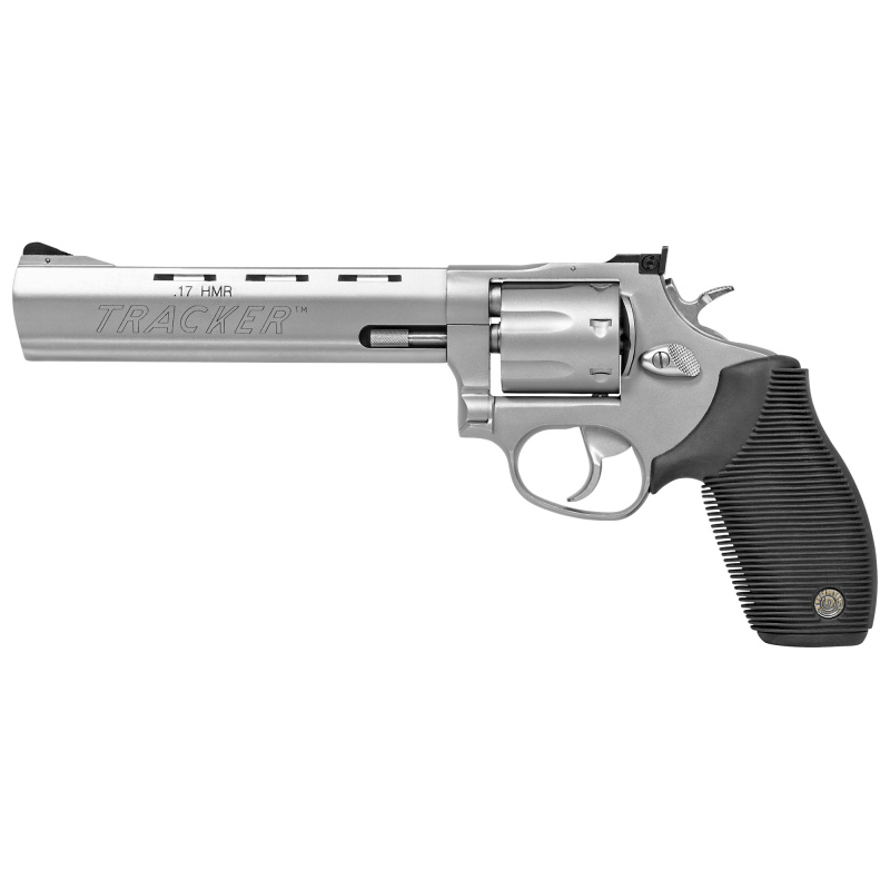 Model 17 Tracker .17 HMR 6.5 Inch Barrel Matte Stainless Steel Finish Adjustable Sights 7 Round