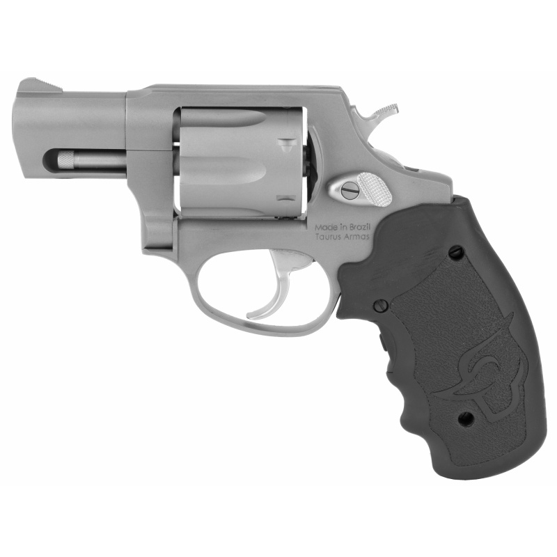 856VL, Revolver, 38 Special, 2" Barrel, Steel Frame, Stainless Finish, Viridian Red Laser Grip, Fixed Sights, 6Rd 2-856029VL