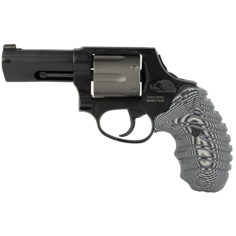856 Defender, TALO Exclusive, Revolver, Double Action, 38 Special, 3 Barrel", Black Cerakote Finish, Steel Frame, G10 VZ Grips, AmeriGlo Front Night Sight, 6Rd 2-8563KCCH-NSVZ