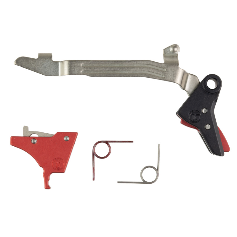 Alpha Competition Trigger, Fits Ruger RXM, Black and Red Alpha RXM - Red