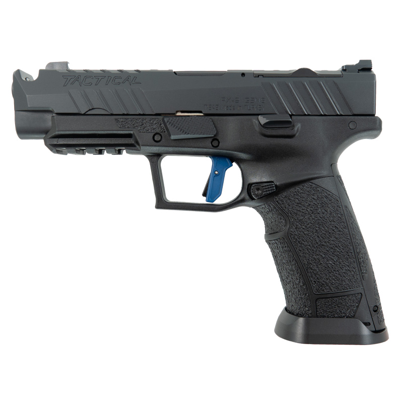 PX-9 2.0 Tactical Comp, Striker Fired, Semi-automatic, Full Size, Polymer Frame Pistol, 9MM, 5" Barrel with Compensator, Picatinny Rail, Tenifer Finish, Black, White Dot Front Sight, Adjustable Rear Sight, 2 Magazines, (1)-18 Round and (1)-20 Round 10100