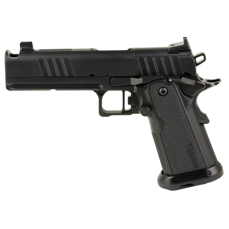 Duty 9 Competition, Semi-automatic Pistol, 1911,Carry, 9MM, 5" Barrel With Compensator, QPQ Finish, Black, Dovetail Sights, 2 Magazines, 17 Rounds 12500023