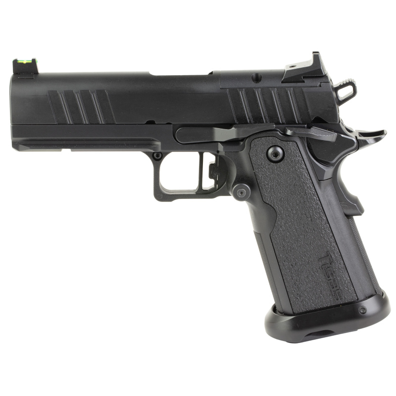 Carry DS FF, Semi-automatic, 1911, Full Size, 9MM, 4.25" Barrel, QPQ Finish, Black, Manual Safety, Optics Ready, AOS Mounting System, 18 Rounds, 2 Magazines 12500032