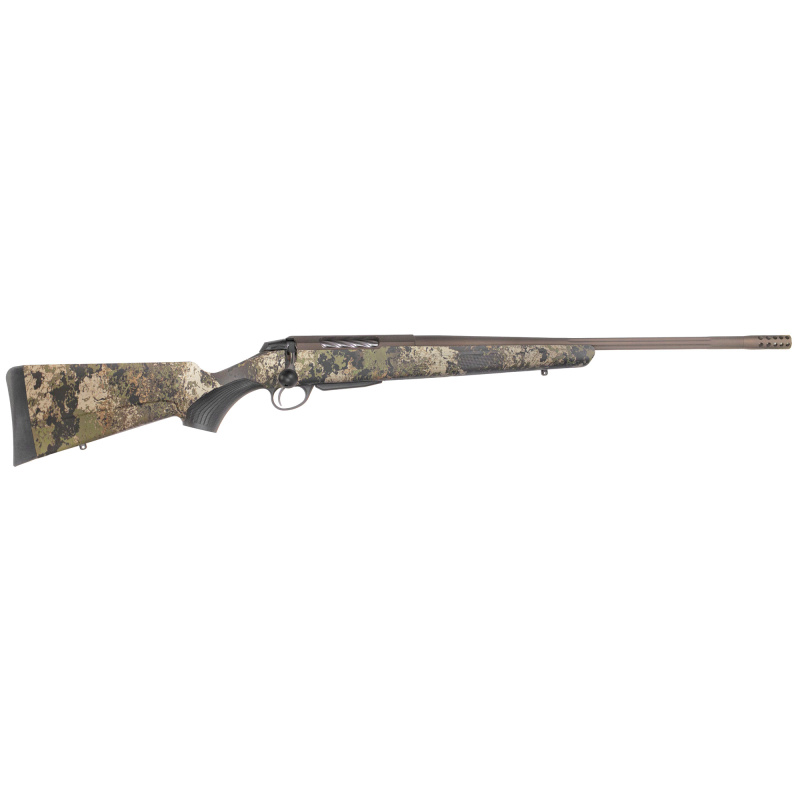 Tikka T3x Lite Veil Wideland, Bolt Action, 300 Winchester Magnum, 24.3" Fluted Barrel, 1:10" Twist Rate, Threaded 5/8x24, Camo Synthetic Stock, Right Hand, 3 Rounds JRTXVW331R10