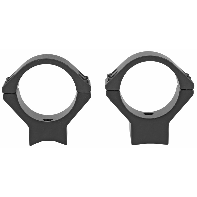 Light Weight Ring/Base Combo, 30mm Low, Black Finish, Alloy, Fits Howa 1500, Weatherby Vanguard 730734