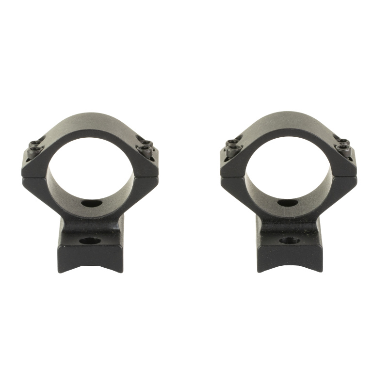 Light Weight Ring/Base Combo, 1" Low, Fits Savage with Round Receiver, 8-40 Screws, Matte Finish, Black 930719