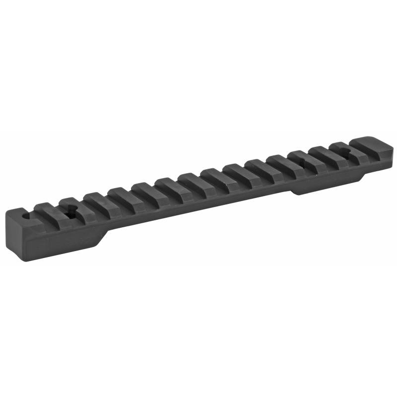Picatinny Base, 20-MOA, Black Finish, Fits Howa 1500, Weatherby Vanguard (Short Action) PSM252150